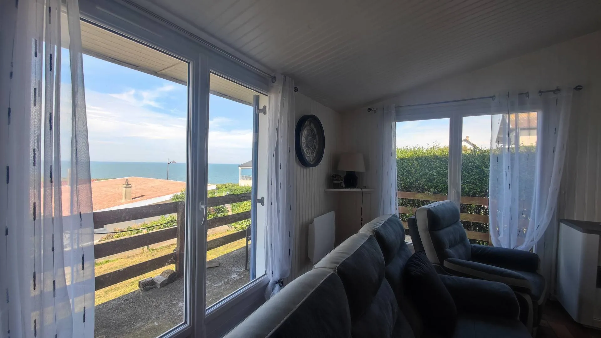 Vue imprenable sur la mer de Quiberville, en Seine-Maritime (76)