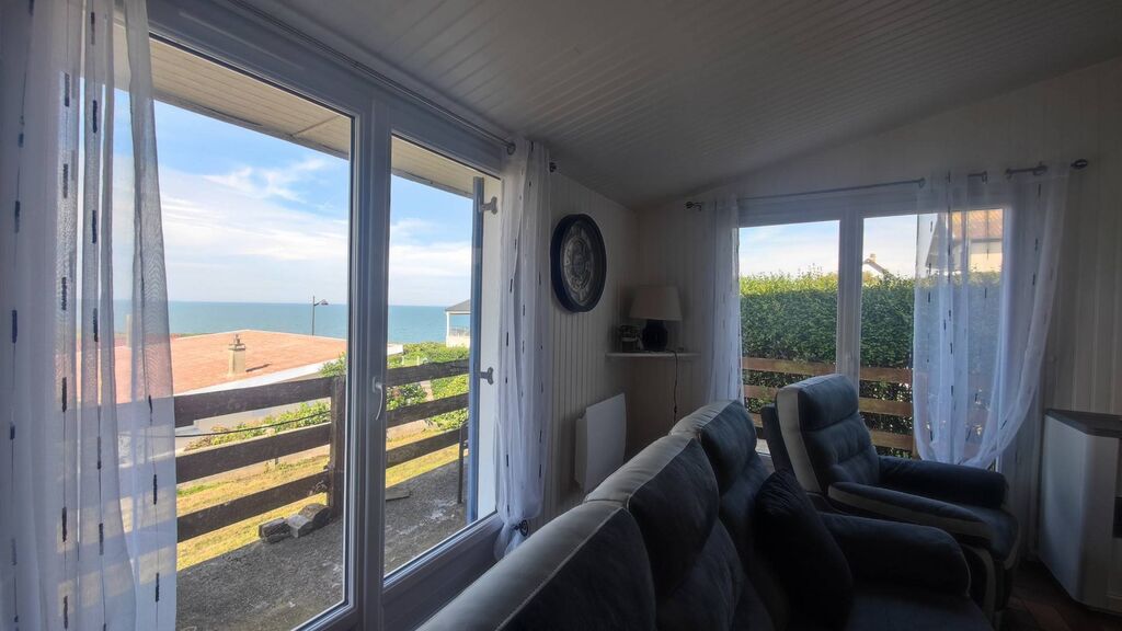 Vue imprenable sur la mer de Quiberville, en Seine-Maritime (76)