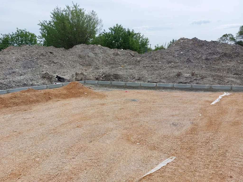 création d'un parking sur Marignane dans les Bouches-du-Rhône 