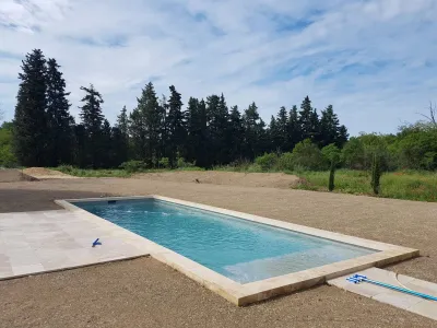 Création d'un jardin sur Montfavet