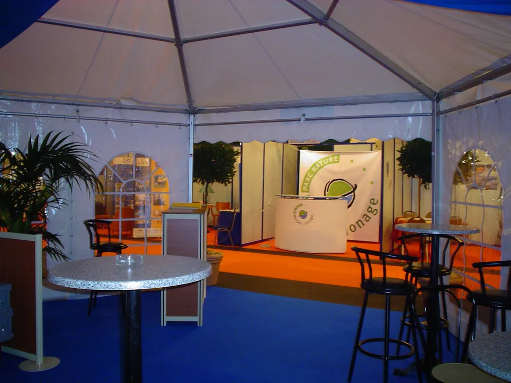 Location Kit Hexagonal – Extension Design pour Tente de 6m de Large