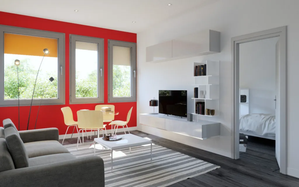 studio rénové à Paris 18ème