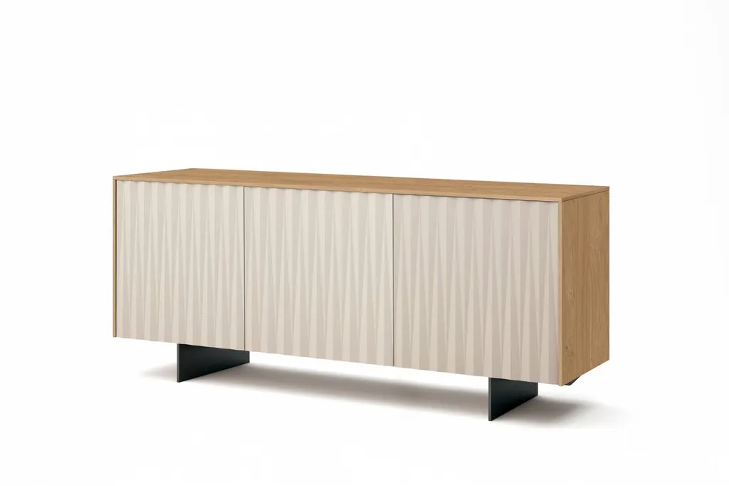 Grand buffet contemporain blanc à hyères var 83