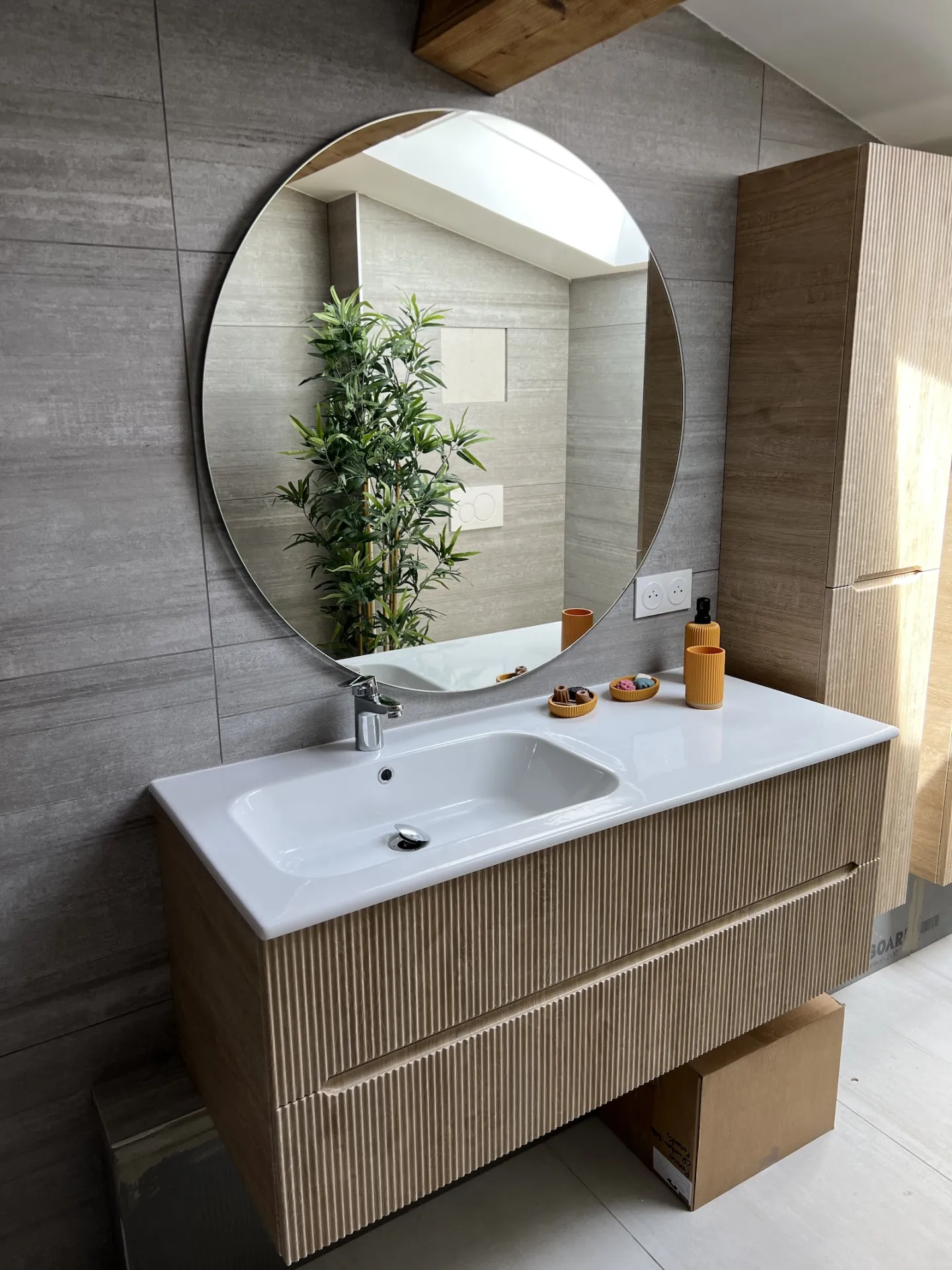 Miroir diamètre rétro éclairé