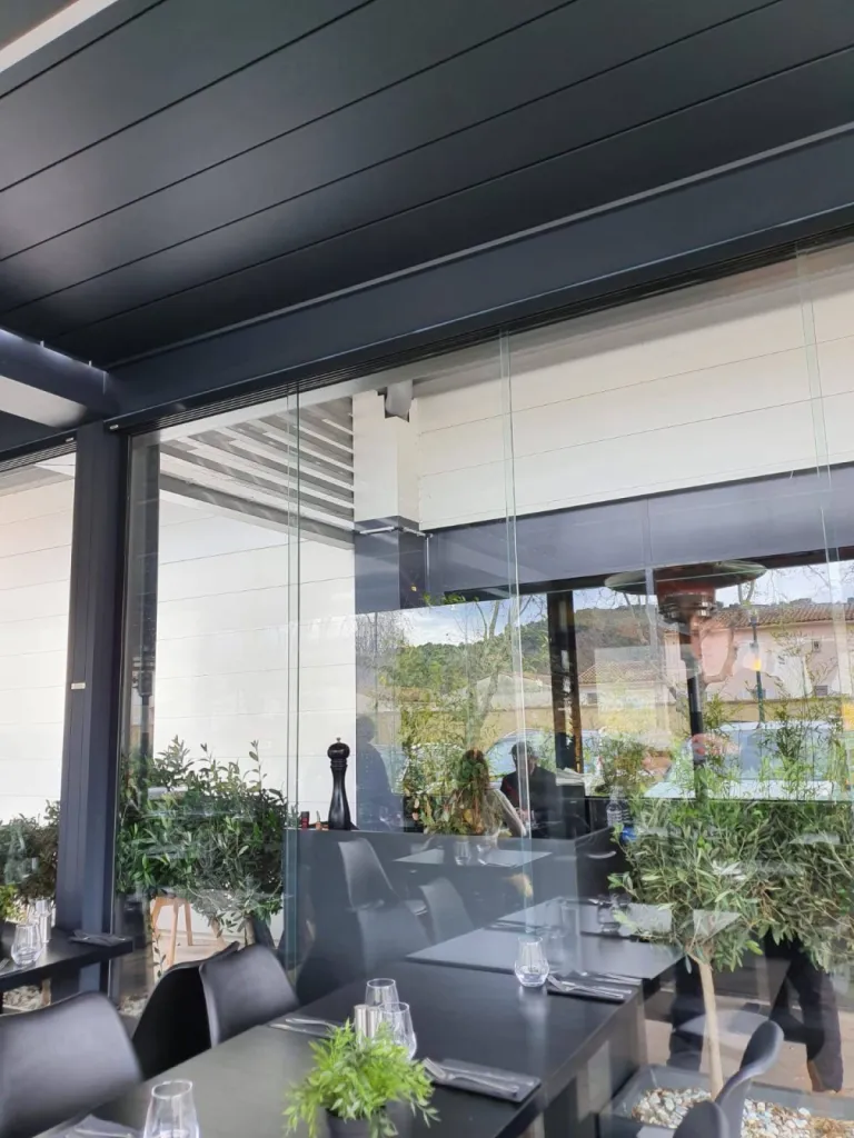 pergola étanche bioclimatique sur mesure aix en provence