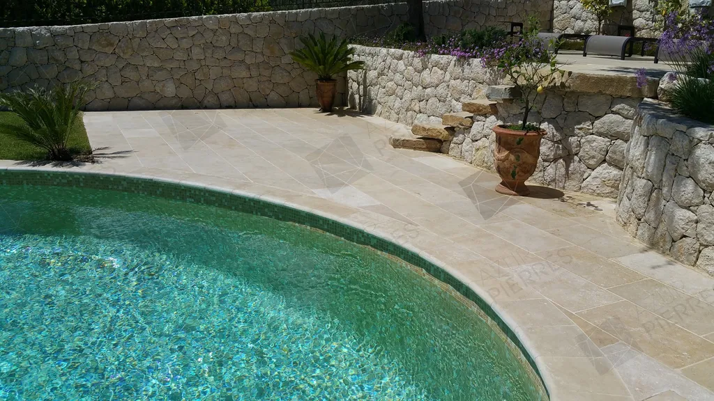 dallage terrasse piscine provencale roquefort
