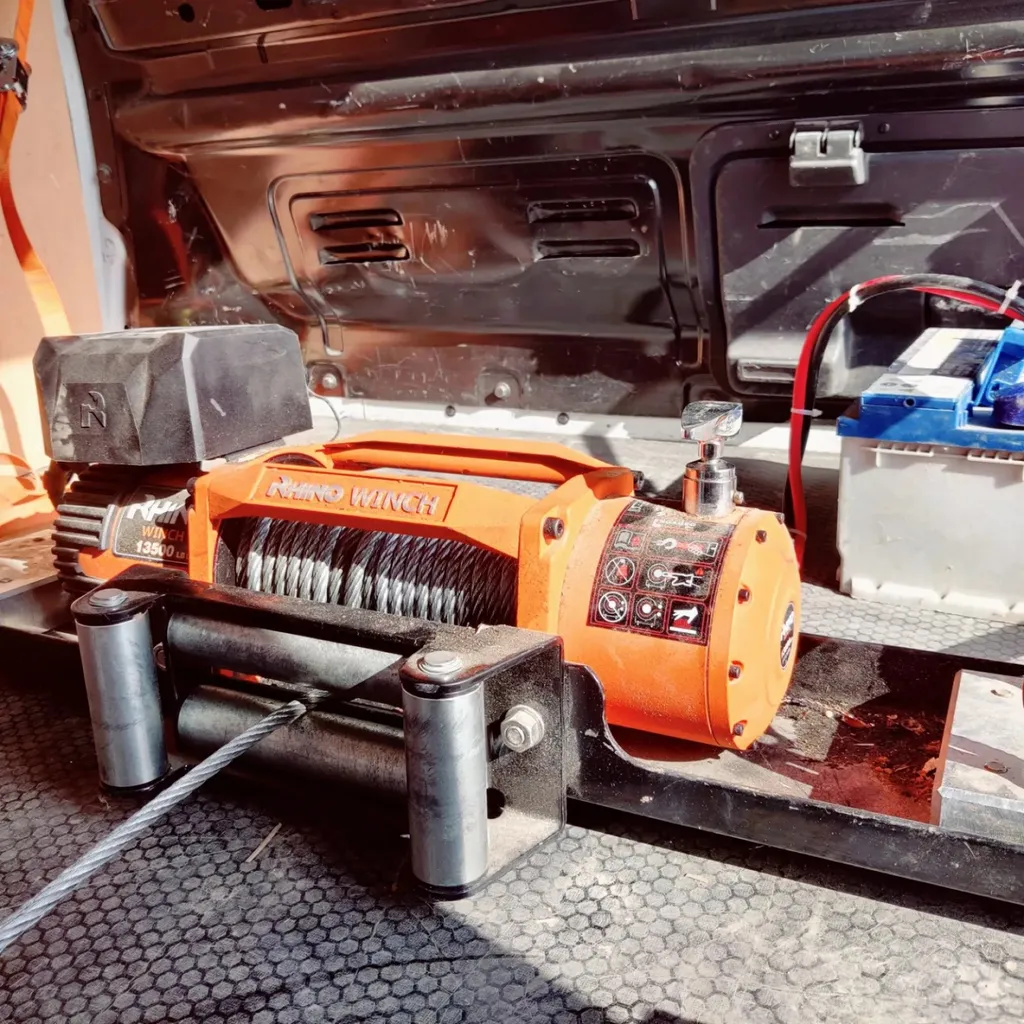 enlèvement d'un coffre fort par treuillage