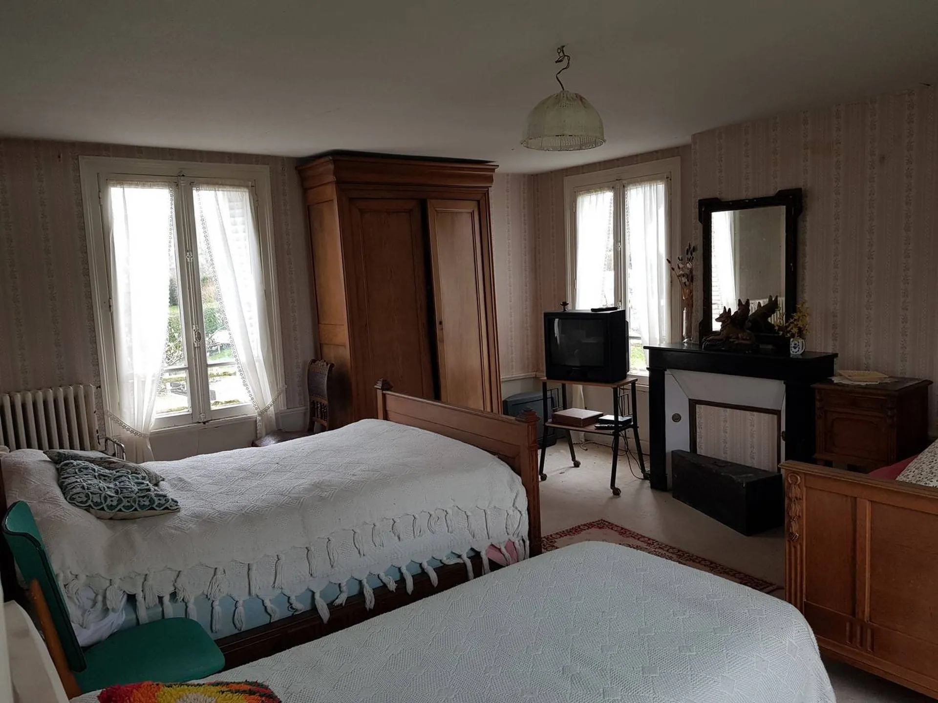 vend maison de maitre de caractère 4/6 chambres sur grand terrain 76