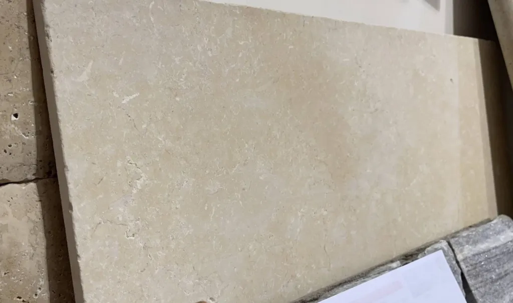 Galala pierre naturelle d'Egypte, clair unie et sans trou