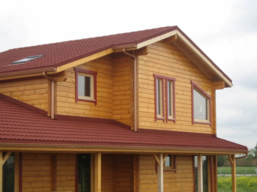 Maison bois toiture GERARD CLASSIC 3