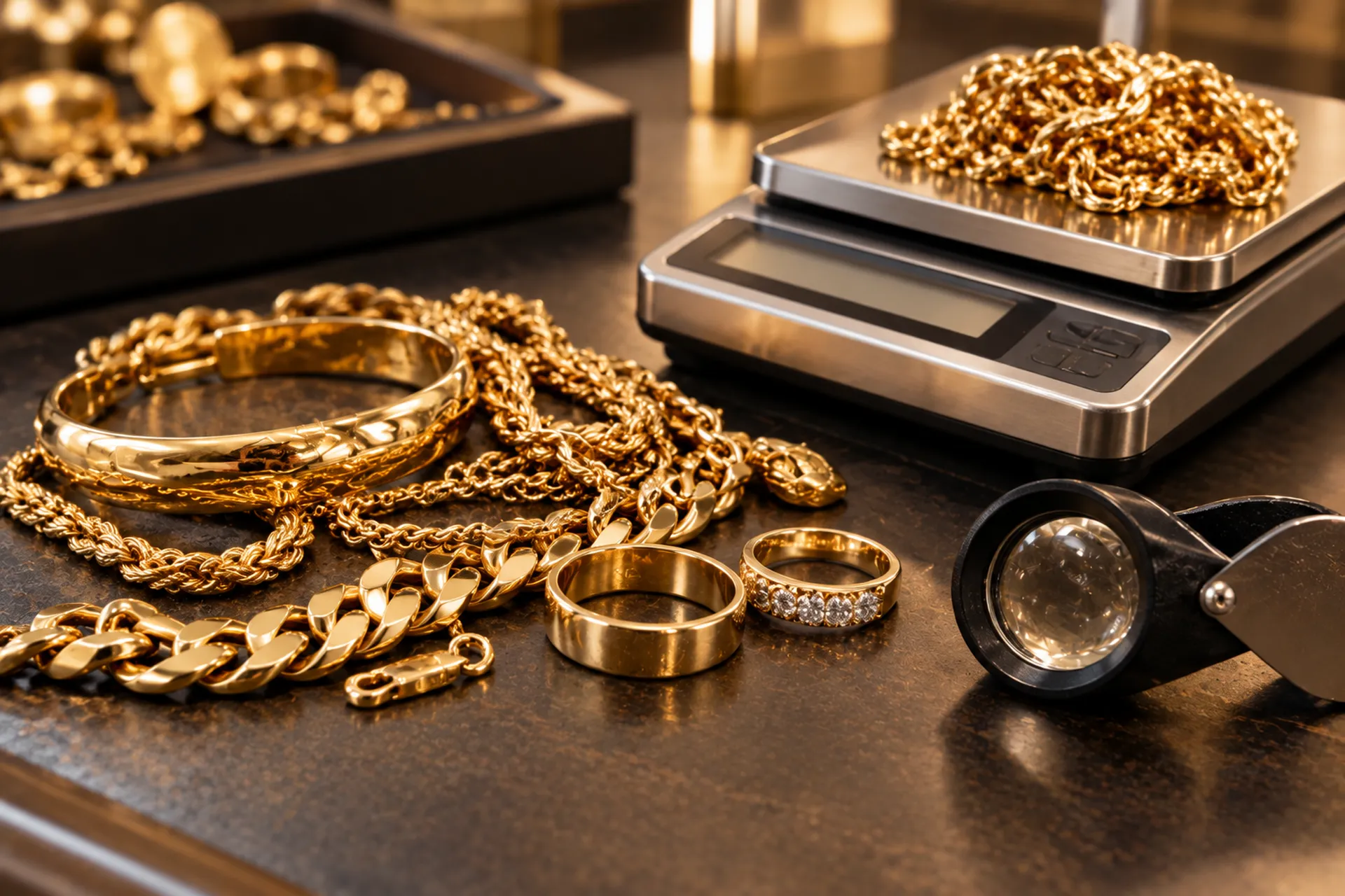 Comment calculer le prix de votre achat d’or bijoux 18 carats à Nice et sur la Côte d’Azur ?