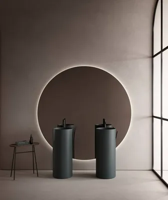 miroir rond D180 in bani