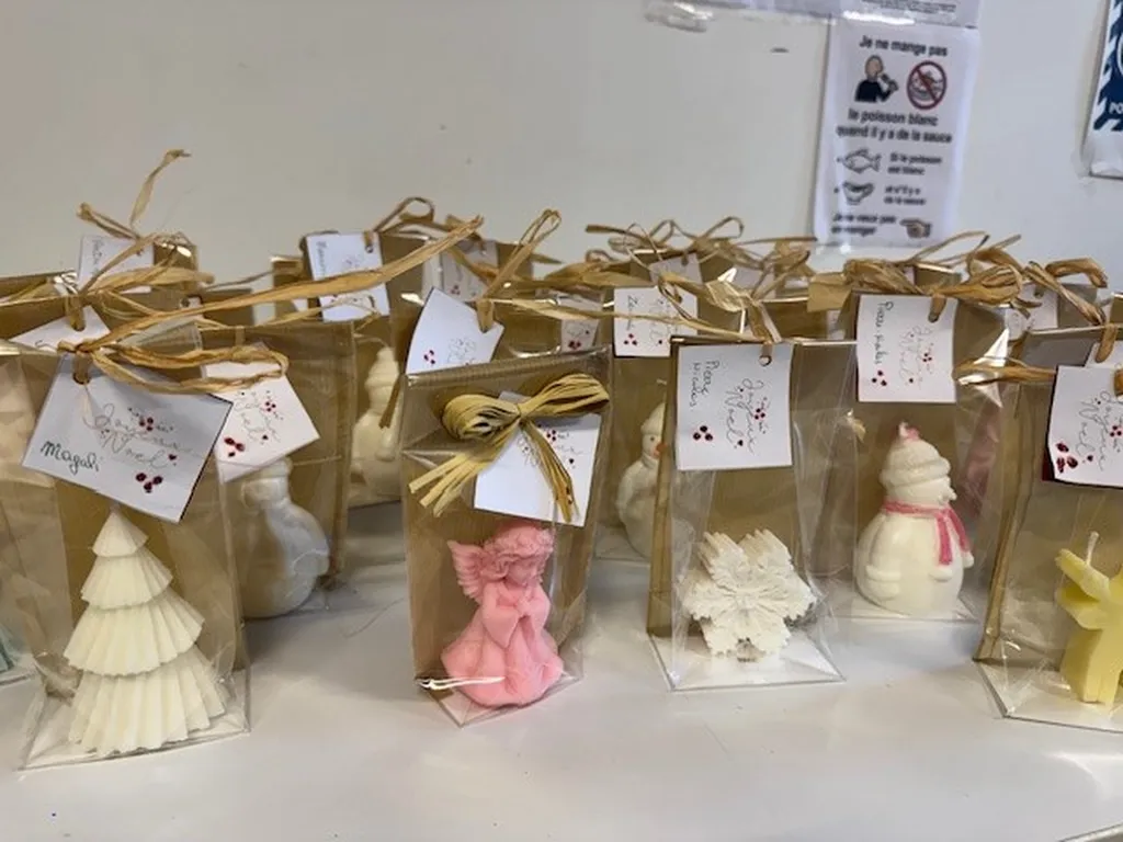 Atelier création de bougies décoratives