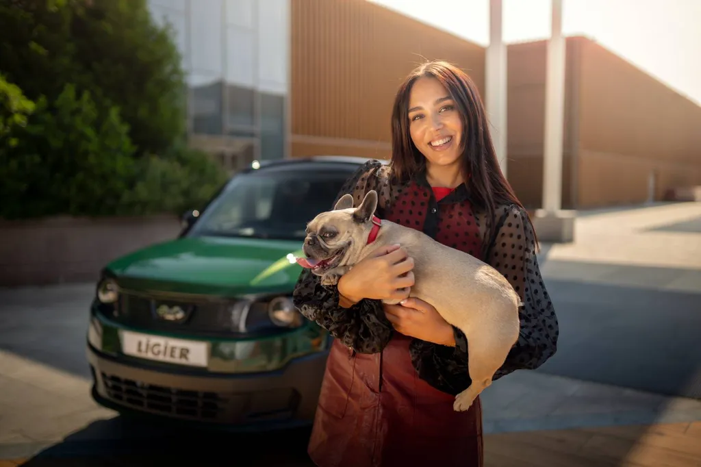 voiture sans permis Ligier Myli à rousset