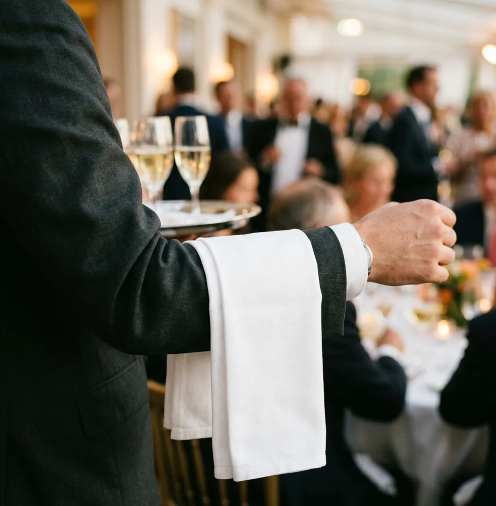 location de liteau de service pour réceptions à Lyon, Mornant et Ecully
