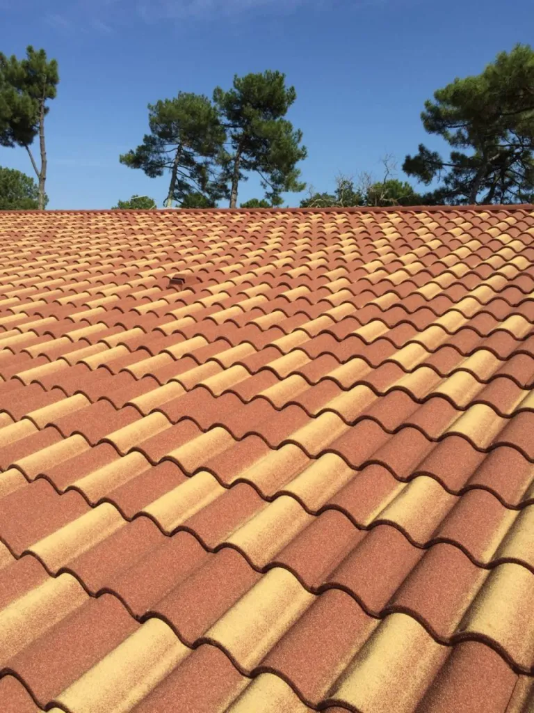 Tuiles métalliques METROTILE Romana Tuscany à Biarritz 6