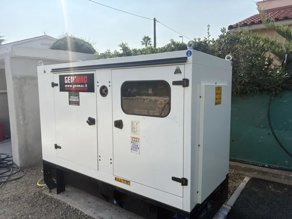 Installation groupe électrogène 30KVA Baudouin Var
