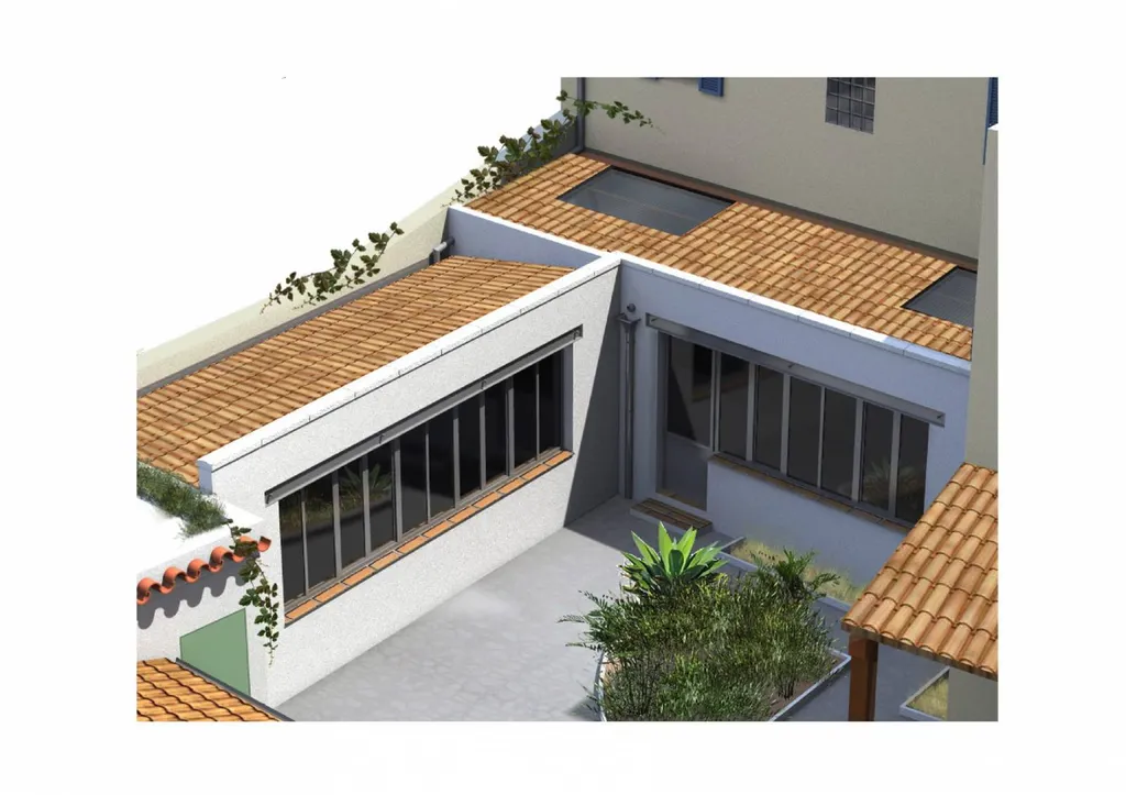 Vue 3D - Esquisses pour la réalisation d'une véranda Salon de Provence (13300)