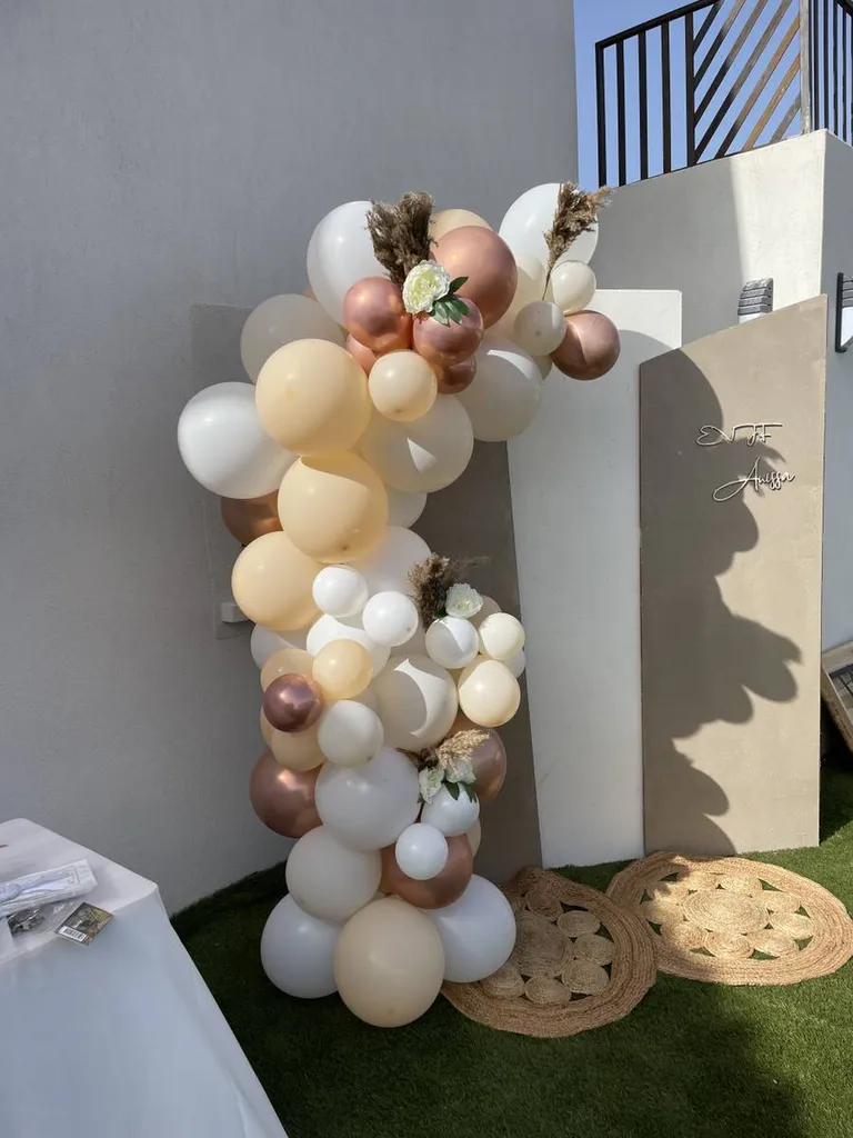 arche de ballon cérémonie