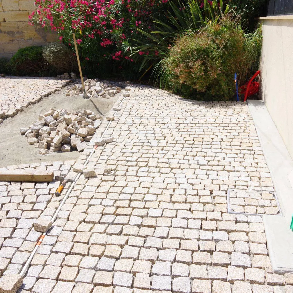 Où acheter des pavés en granit beige à Ambarès et Lagrave près de Libourne