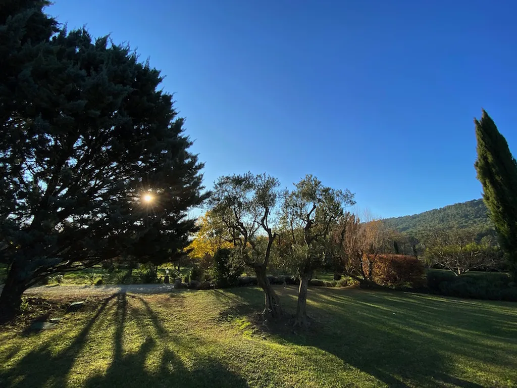 Winter Sunset in Provence