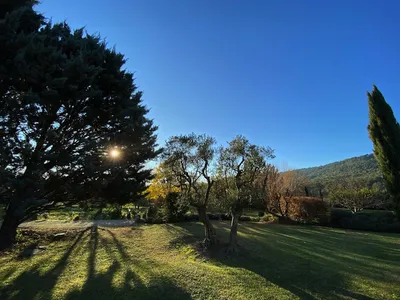 Winter Sunset in Provence