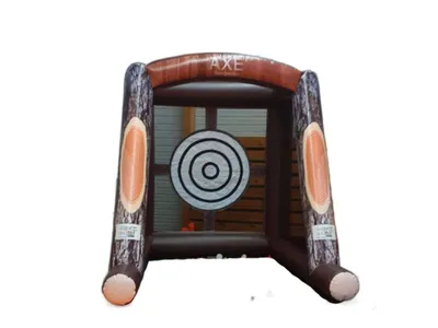 LOUER STRUCTURE GONFLABLE LANCER DE HACHE LIMONEST