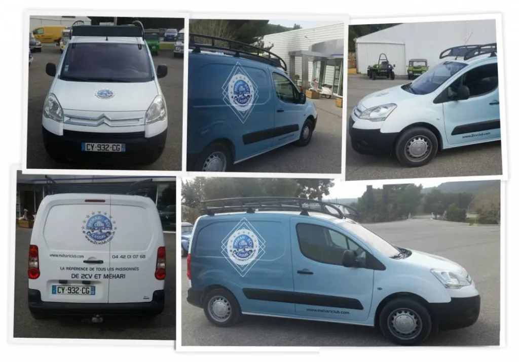 Total Covering sur un véhicule publicitaire chez its arts graphiques à Aubagne - Cassis