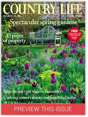 Country Life magazine March 19, 2014