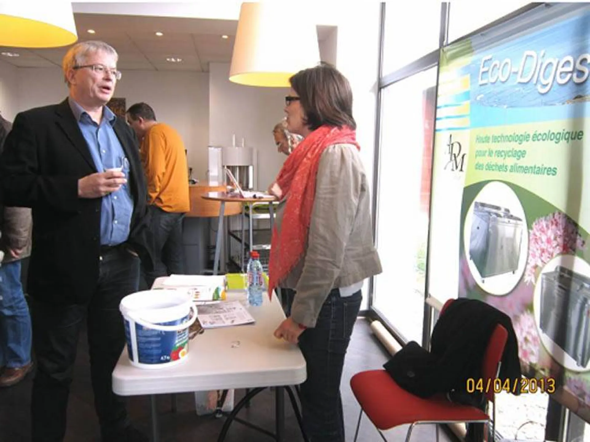 Compostage des dechets alimentaires de poisson a Schneider Electric