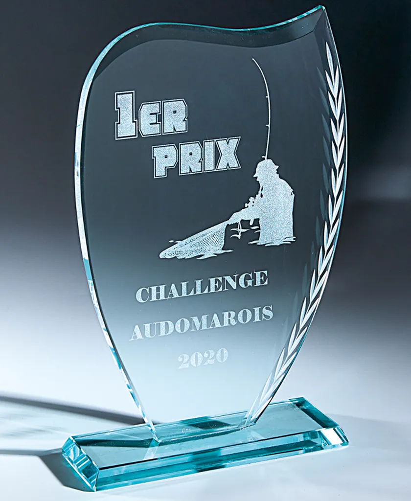 TROPHEE EN VERRE REF. G4037