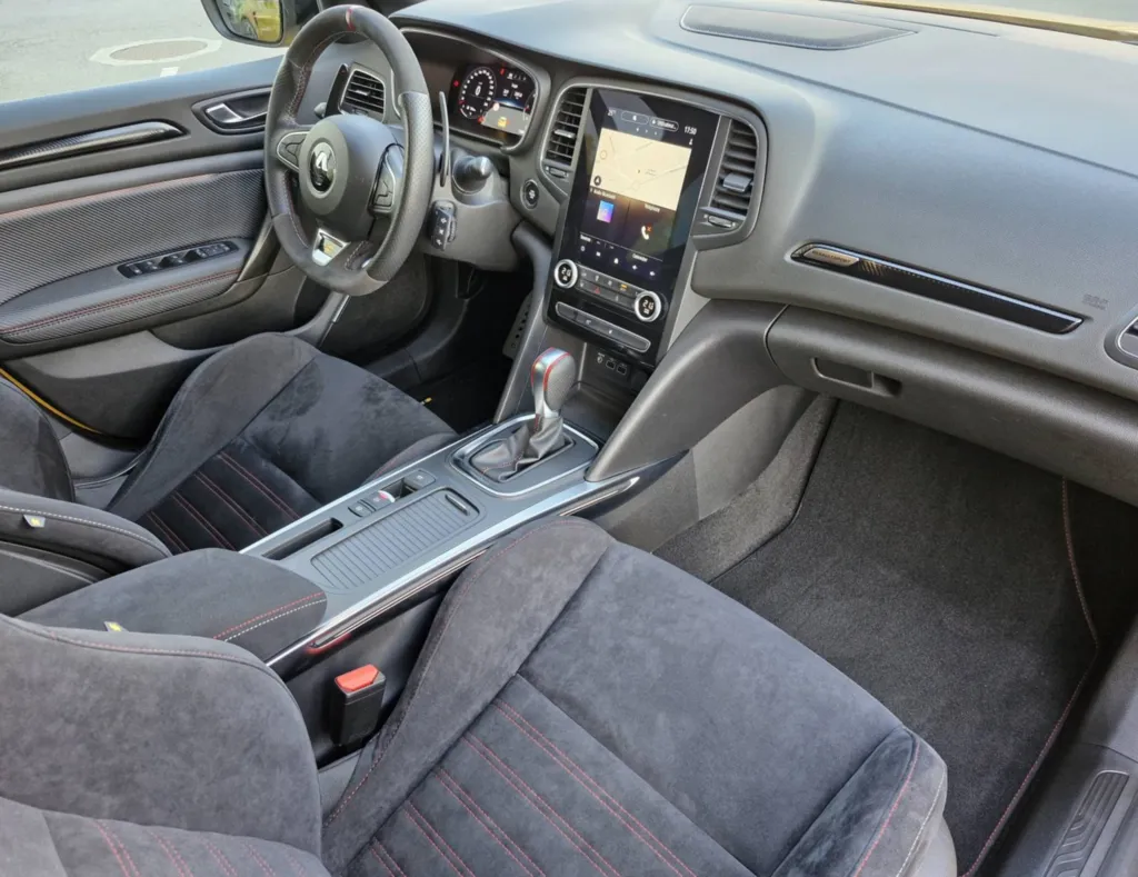 RENAULT MÉGANE IV RS TROPHY OCCASION 1.8T 300 EDC JAUNE SIRIUS SIEGES RECARO PRÈS DE TOULOUSE EN OCCITANIE