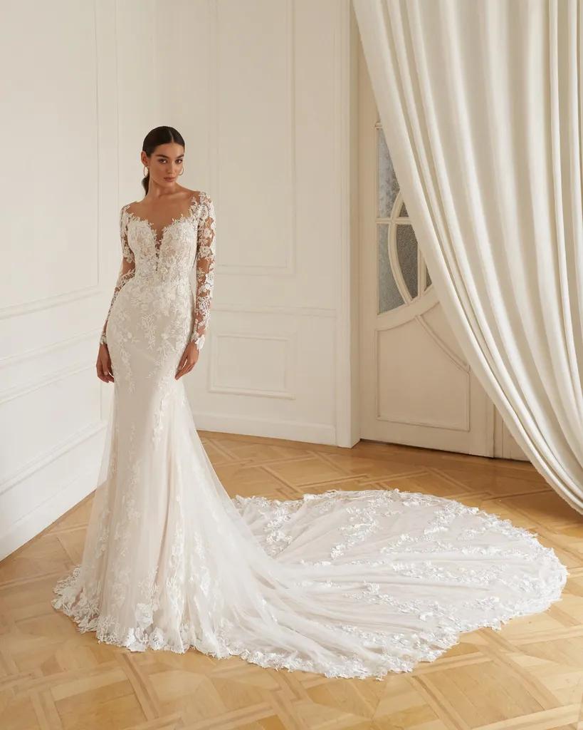 Robe de mariée sirène 