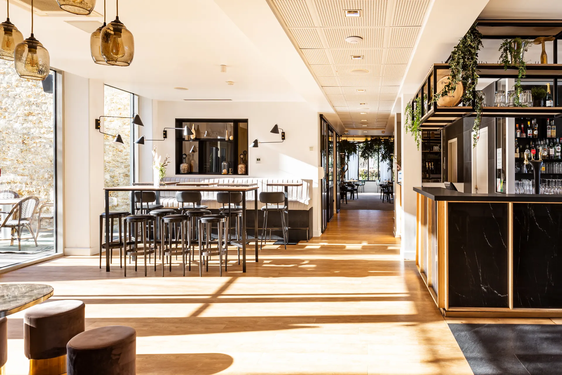 entrée du restaurant