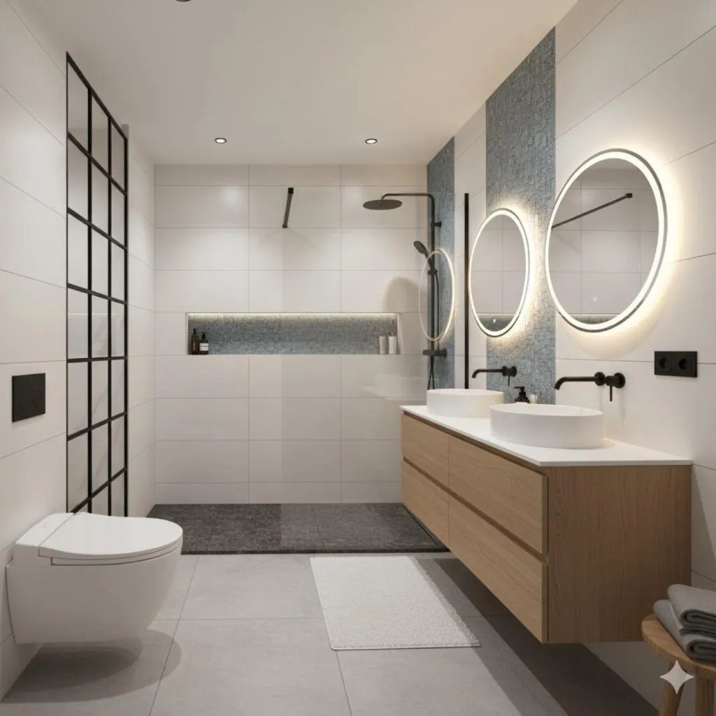 Rénovation de Salle de Bain ancienne à Beauvais avec installation d'une douche à l'italienne avec accès PMR: Devis pour Douche à l'Italienne