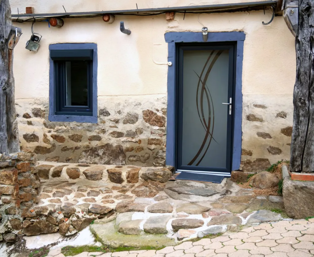 Porte d'Entrée Alu Contemporain