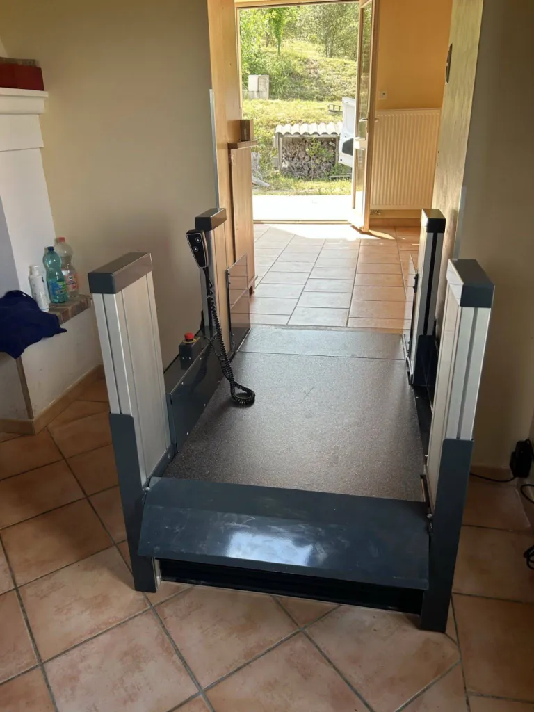 Elevateur Stepsaver installé près de Manosque en une demi-journée