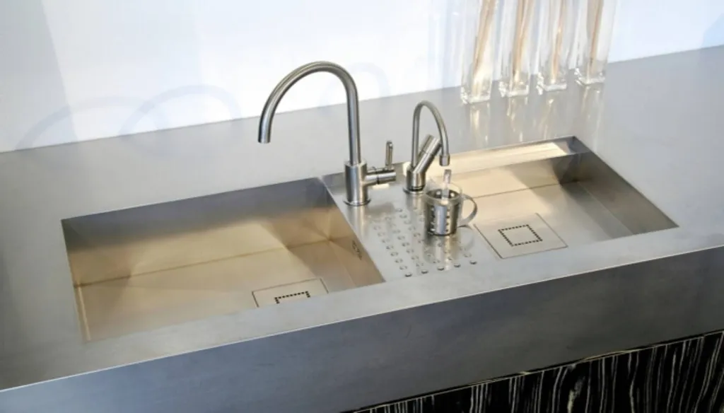 Évier sur mesure Baronga évier double Mâcon