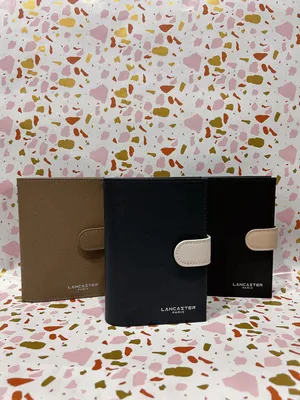 Portefeuille cuir pour femme Lancaster Paris disponible chez Evasion Eu