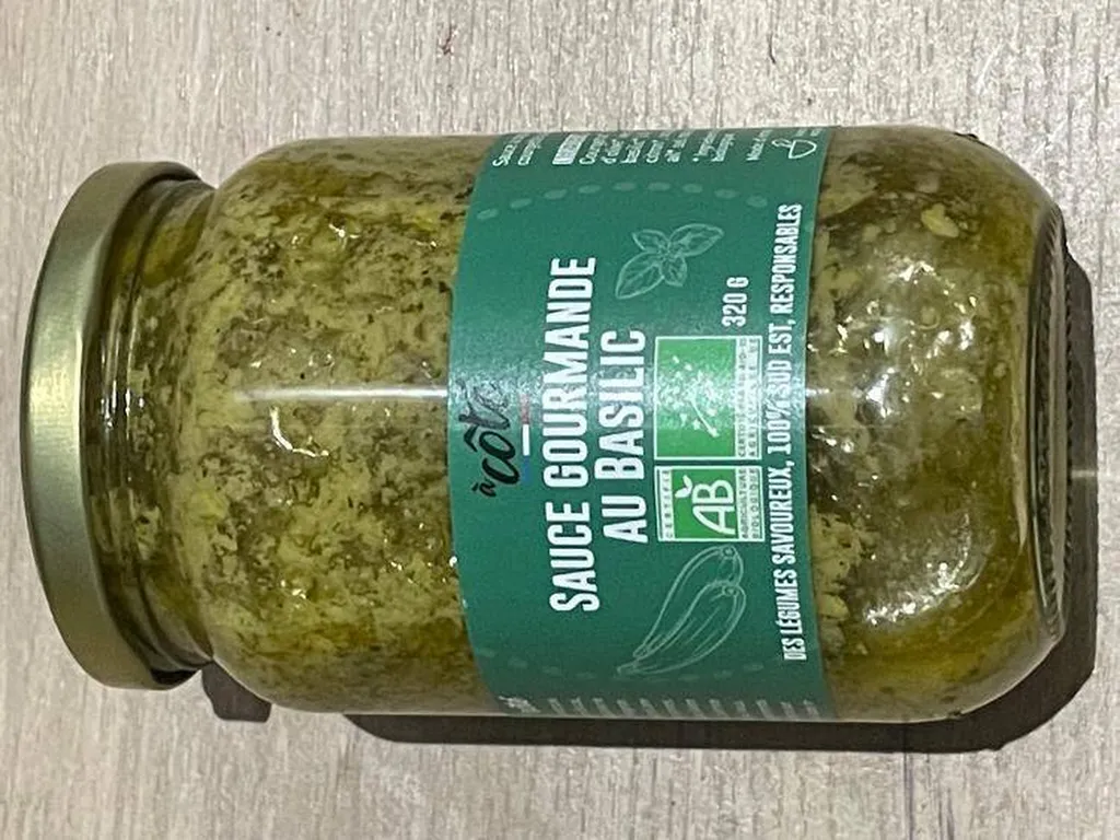 SAUCE BASILIC BIO