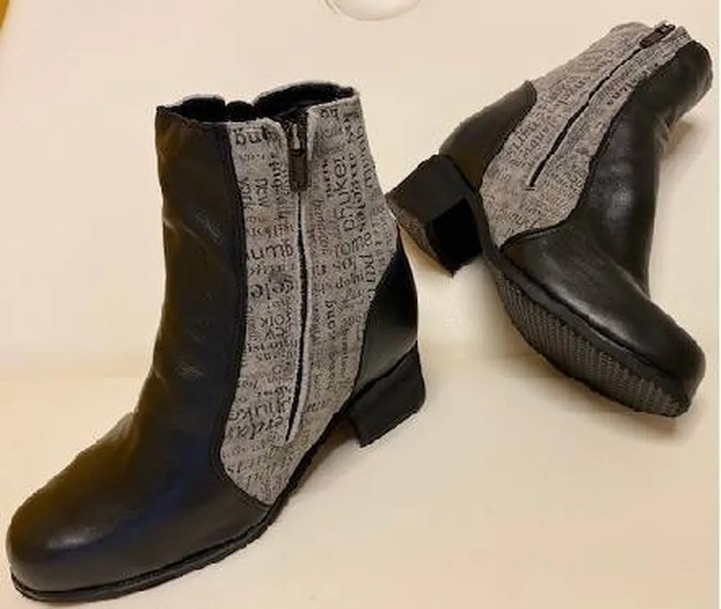 Chaussures orthopédiques femme séquelles polio en Normandie