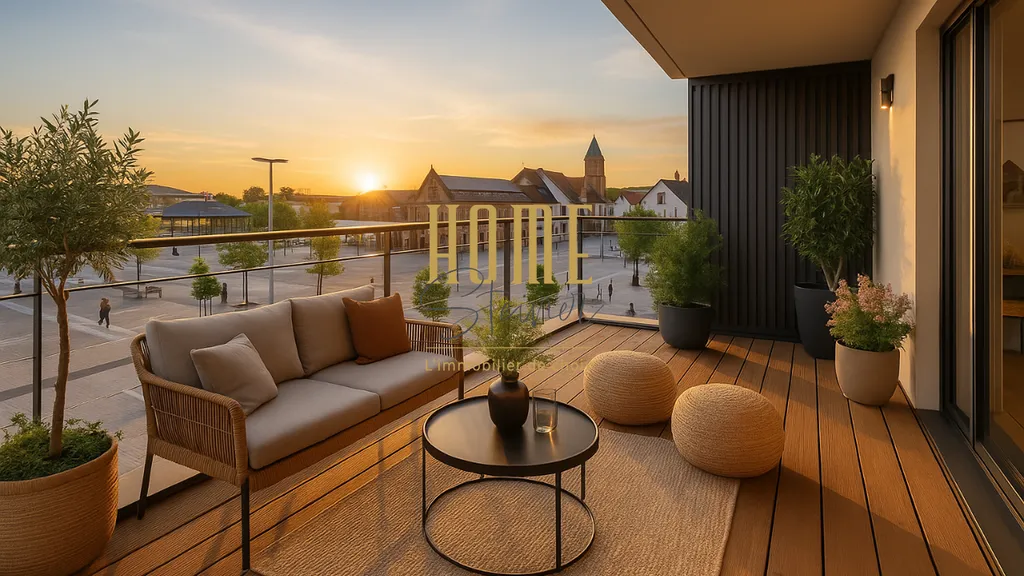 Une terrasse à Sélestat 