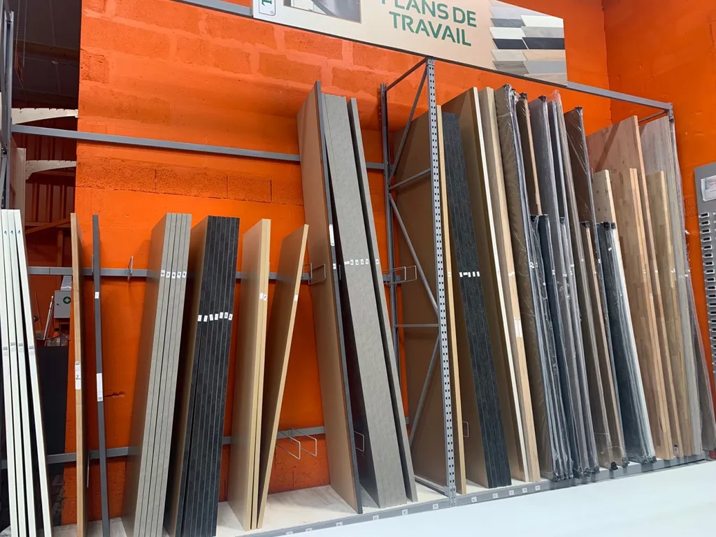 Rayon plan de travail