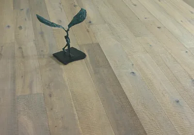 parquet fumé huilé blanc