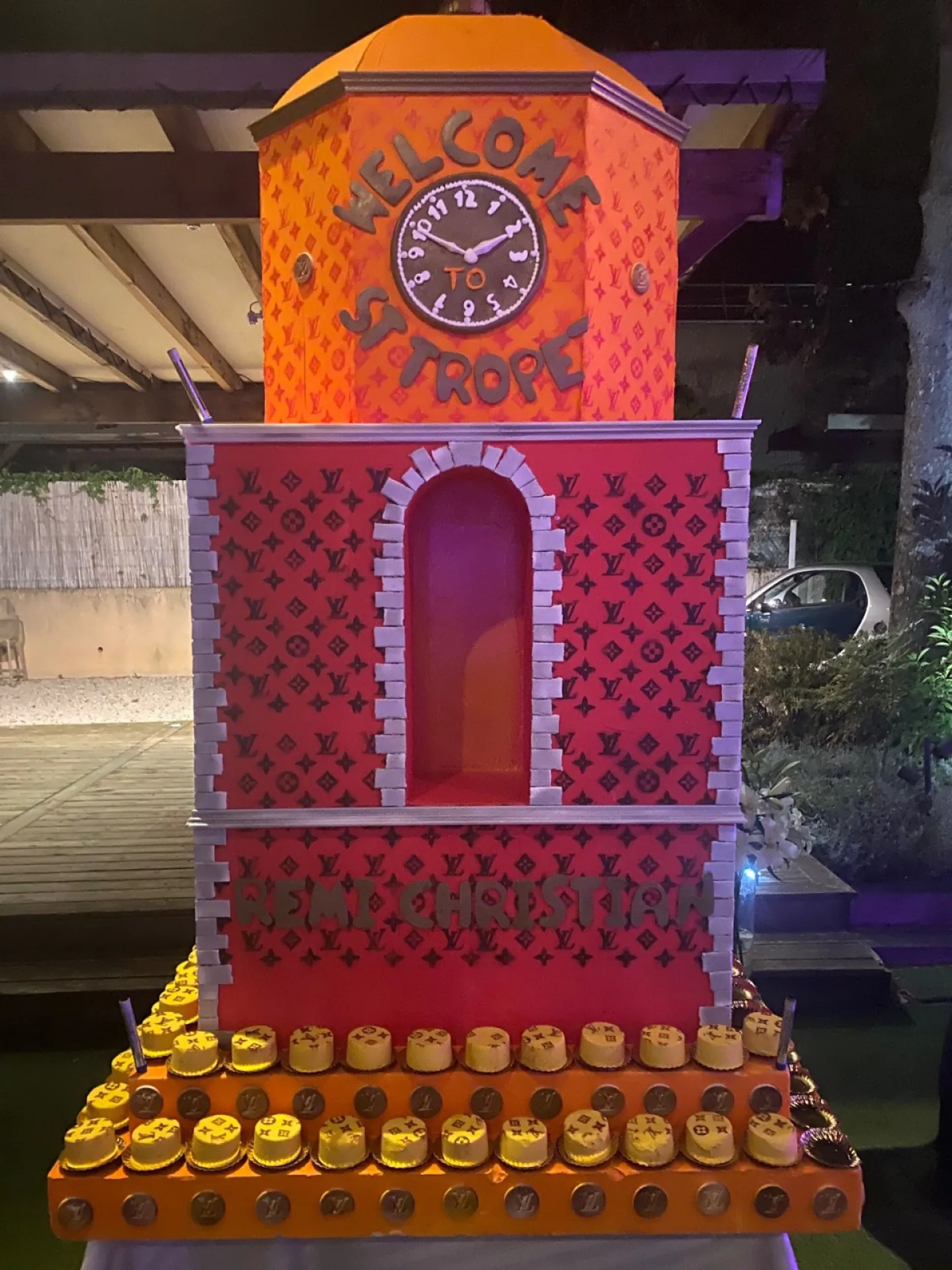 Entremets personnalisé