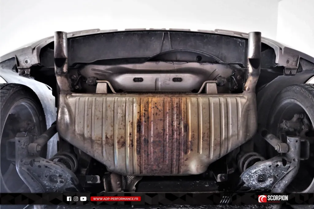 Catback Scorpion Nimes - Renault Clio 3 RS - ADP Performance