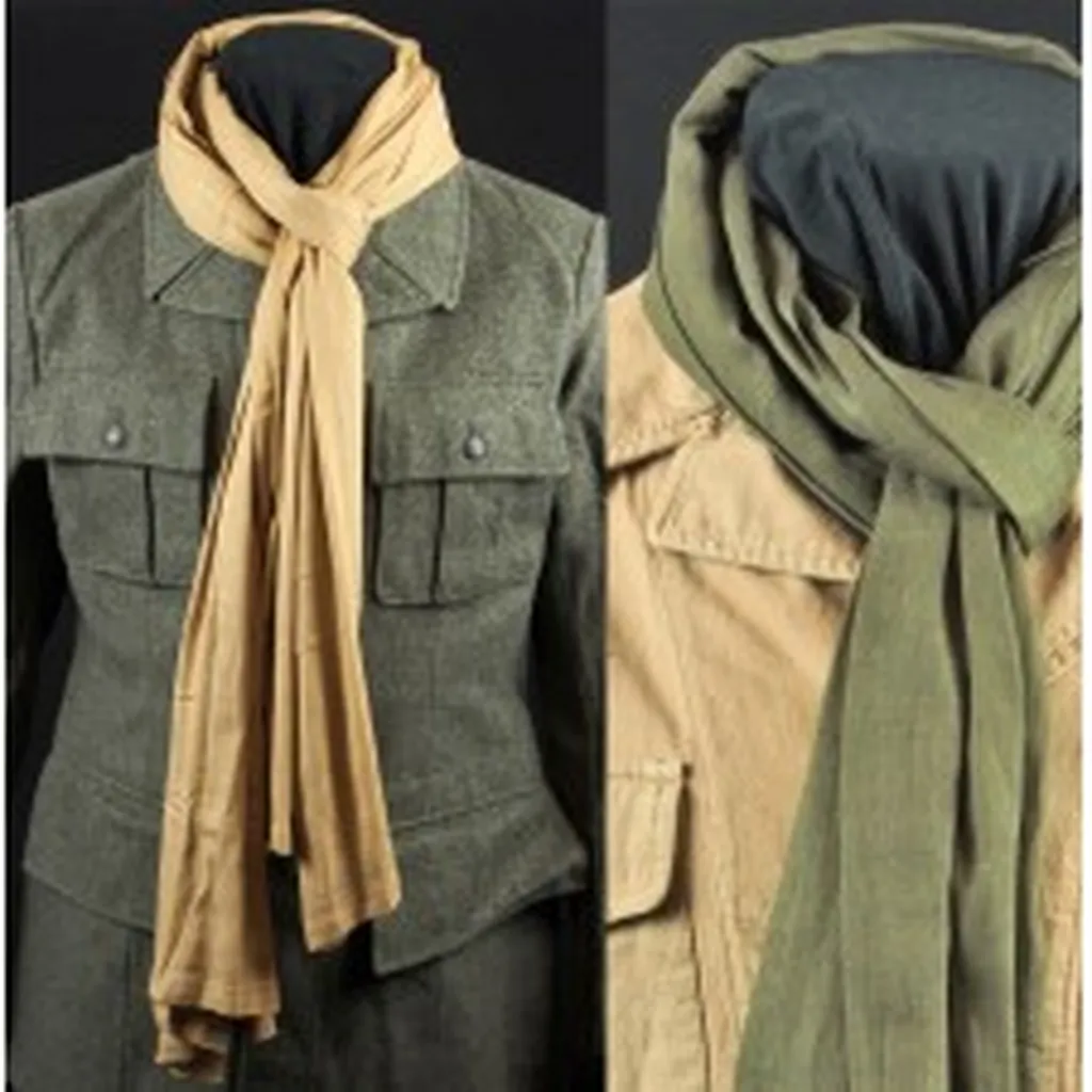 Écharpes et tours de cou militaires historiques protection climatique équipements soldats reconstitution France entière