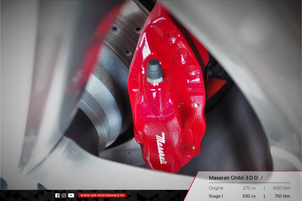 Reprogrammation moteur le Pontet - Maserati Ghibli 3.0 D 275cv - ADP Performance