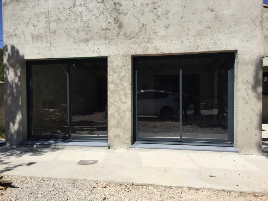 Coulissant ALU sur Port de Bouc