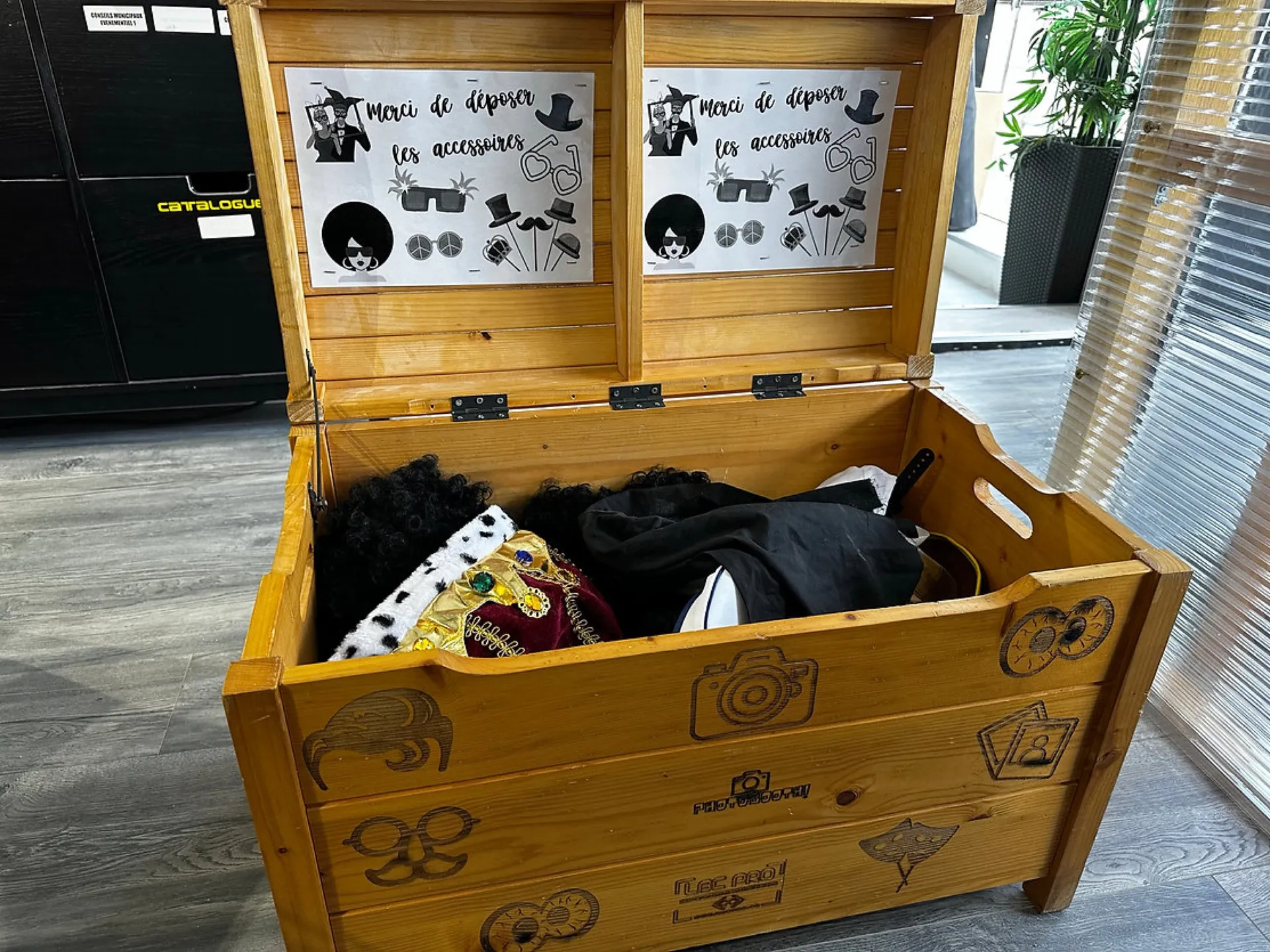 location accessoires photobooth à frejus dans le var